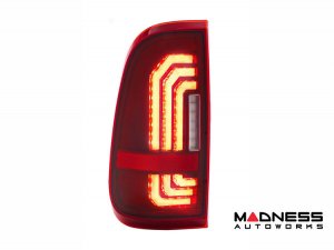 Ford Super Duty LED Tail Lights - XB Series - Morimoto - Red Ford Super Duty LED Tail Lights - XB Series - Morimoto - Red